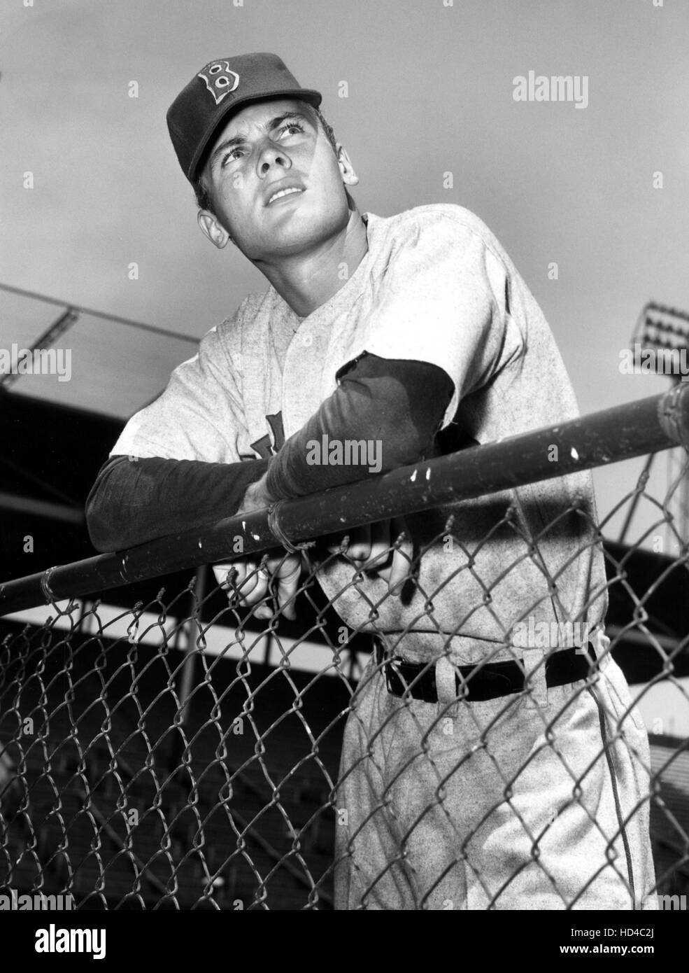 CLIMAX!, Tab Hunter in Folge "Fear Strikes Out", ausgestrahlt Saison 1, August 1955. 1954-1958. Stockfoto