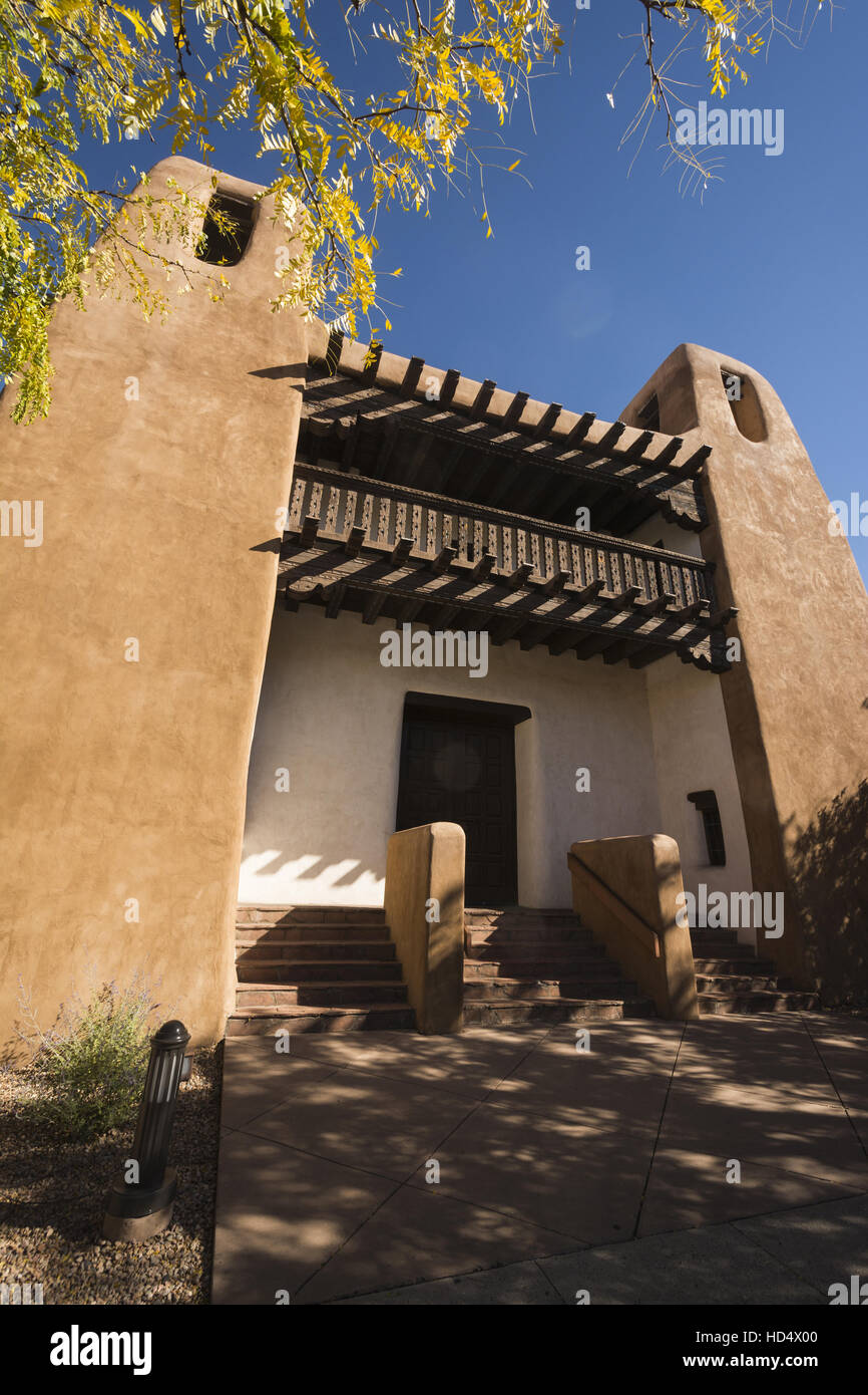 New Mexico, Santa Fe, New Mexico Museum of Art Stockfoto