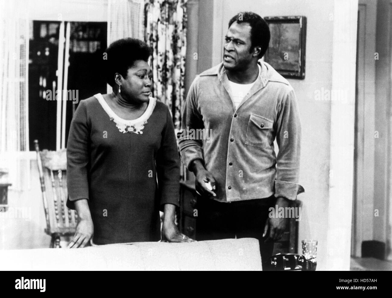GUTE Zeiten, von links Esther Rolle, John Amos, 197479