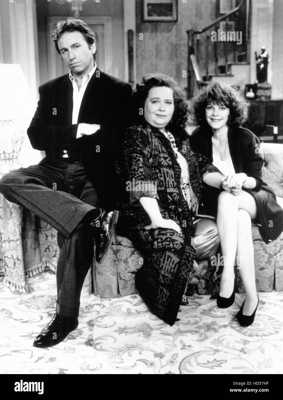 HEARTS AFIRE, Von Links: John Ritter, Conchata Ferrell, Julie Cobb.