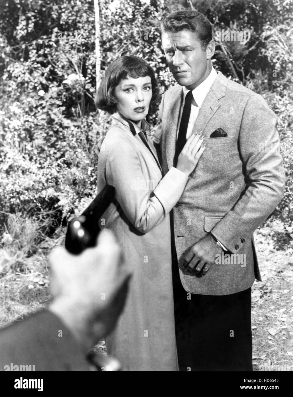 DER dünne Mann, Phyllis Kirk, Peter Lawford, 1957-59 Stockfoto