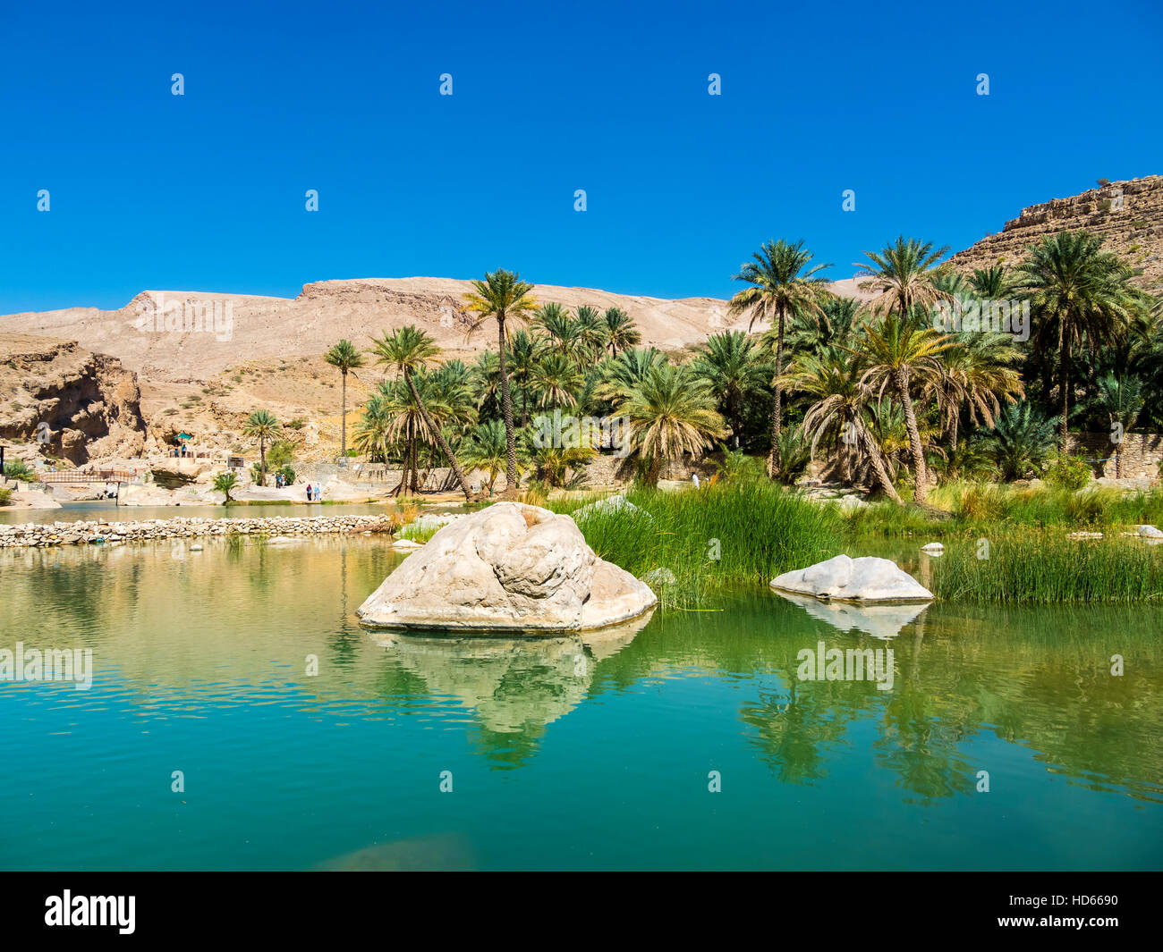Wadi Bani Khalid, S????wassersee, Sharqiya Region, Muqal, Oman