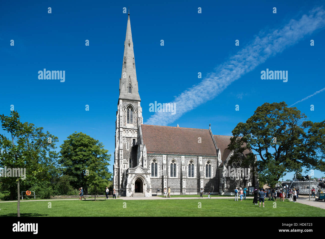 St. Alban Kirche, Kopenhagen, Dänemark, Dänemark Hauptstadtregion Stockfoto