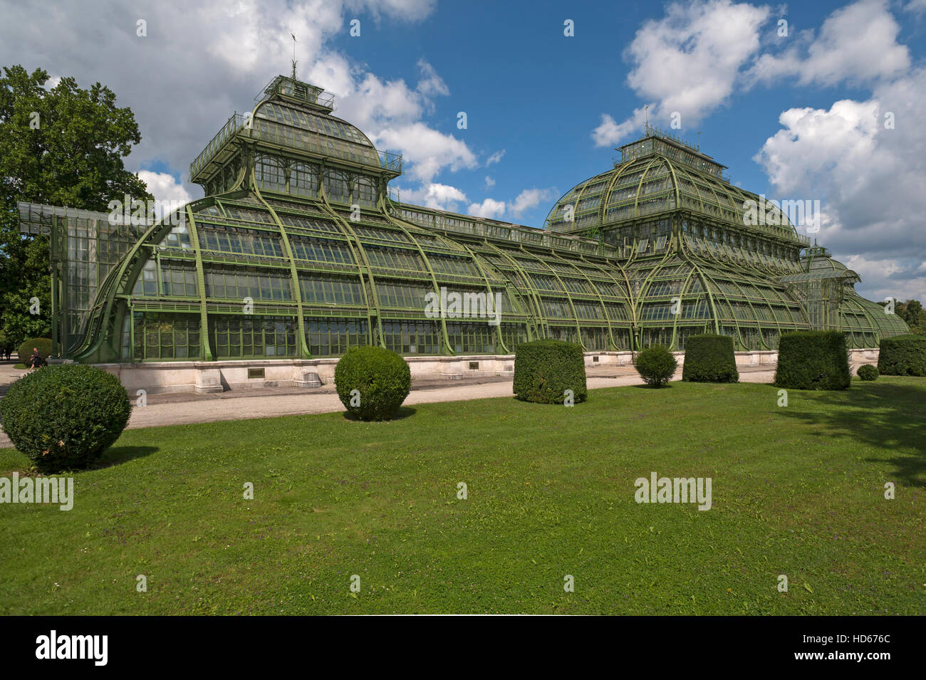 Palm-Haus, Schloss Schönbrunn, Schönbrunn, Wien, Österreich Stockfoto