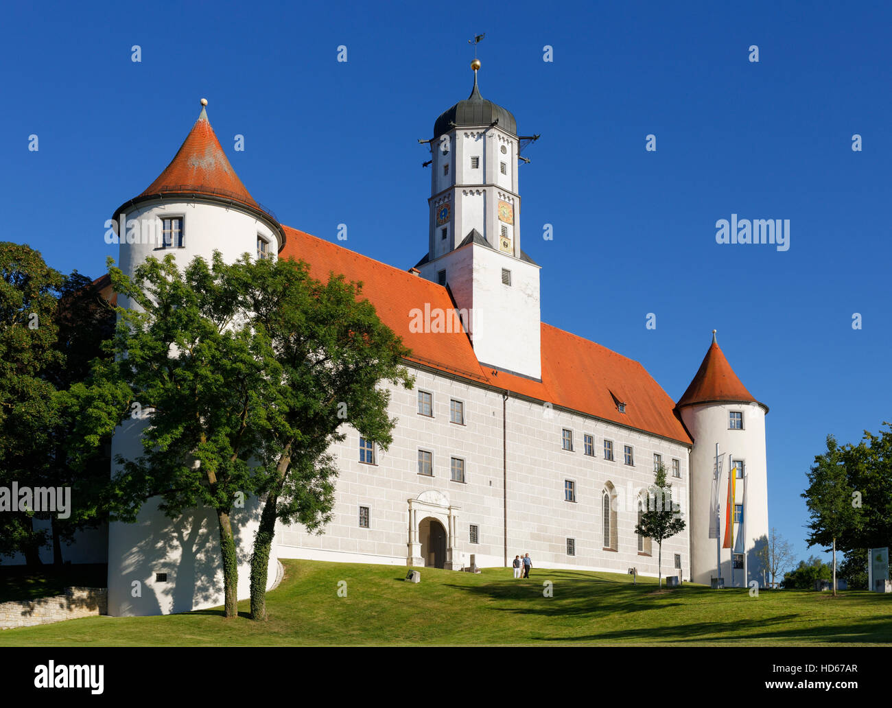 Höchstädt Palace, Höchstädt an der Donau, Schwaben, Bayern, Deutschland Stockfoto