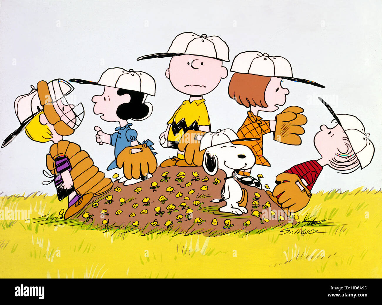 Junge namens CHARLIE BROWN, Schroeder, Lucy