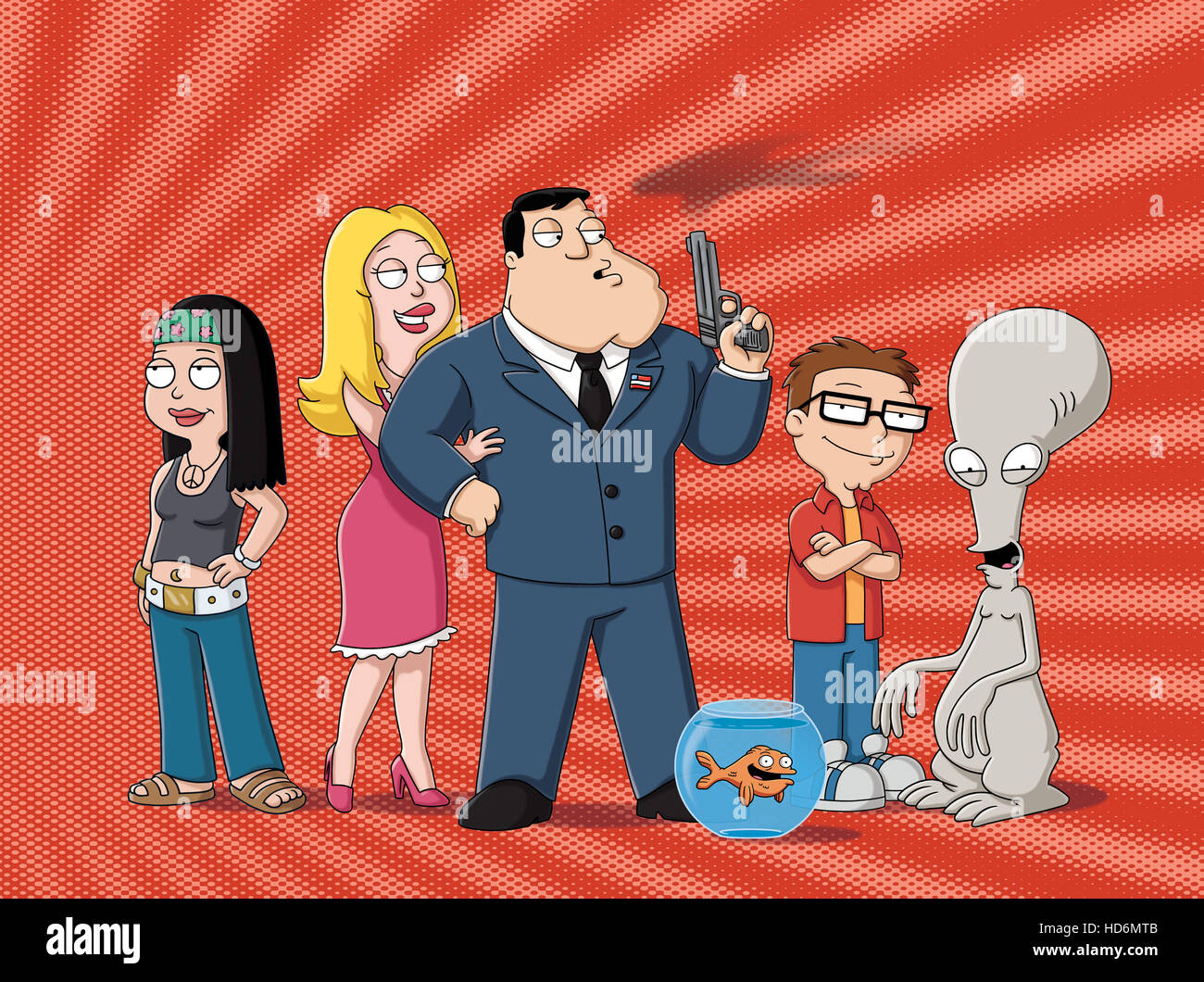 AMERICAN DAD (v.l.) Hayley Smith, Francine Smith, Stan Smith, Klaus