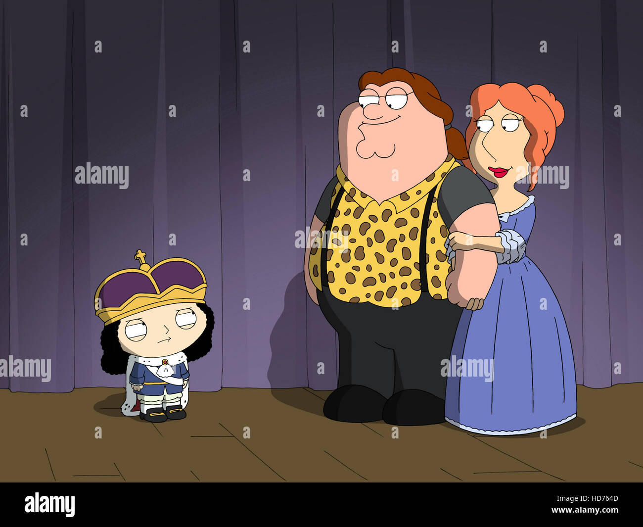 FAMILY GUY (v.l.n.r.): Peter Griffin, Lois Griffin, Stewie Griffin ...