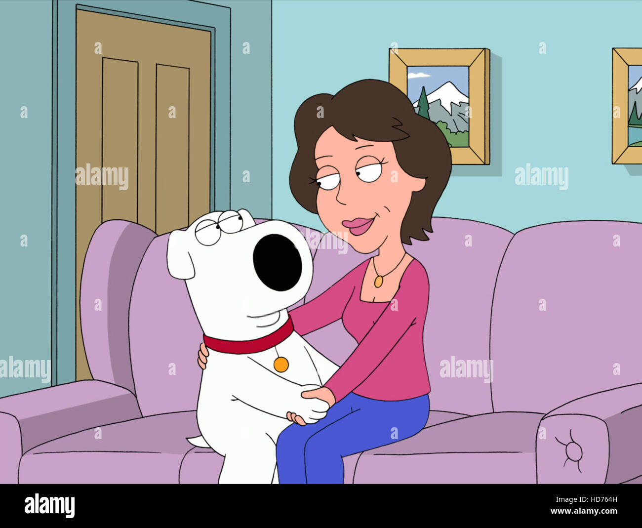 FAMILY GUY, Brian der Hund (links), "Brian es Got A Brand New Bag", (Staffel 8, EP. 804, lüftete