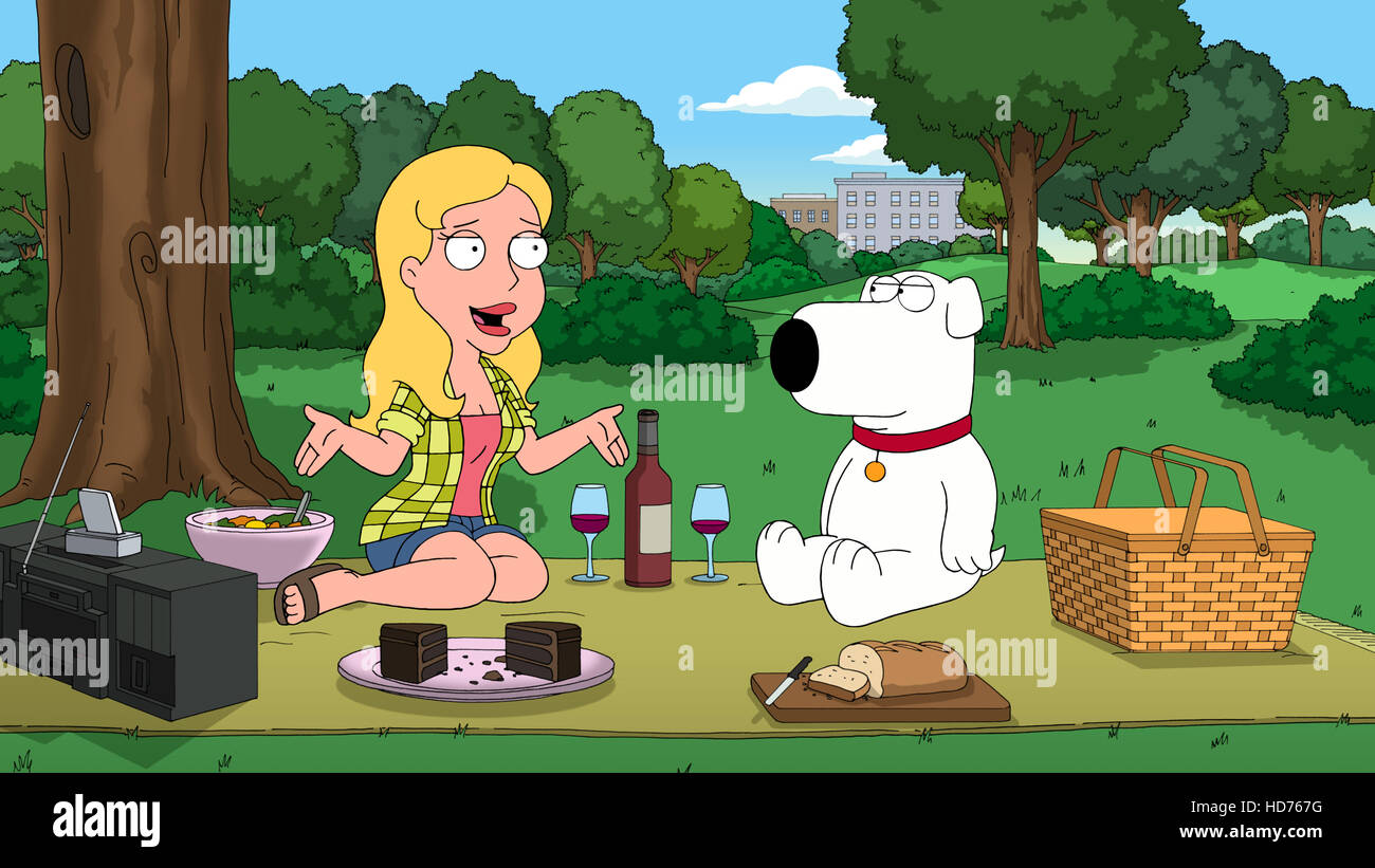 FAMILY GUY, Brian der Hund (rechts), "The Blind Side" (Saison 10, EP. 1011, lüften 15. Januar
