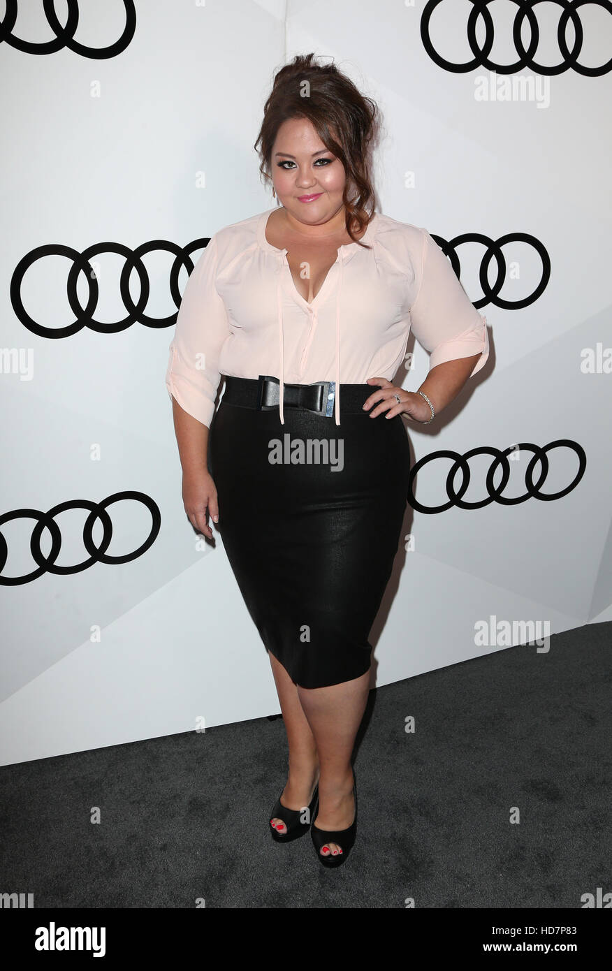 Audi feiert die 68. Emmys - Ankünfte mit: Jolene Purdy Where: West Hollywood, Kalifornien, Vereinigte Staaten, wann: 15 September 2016 Stockfoto