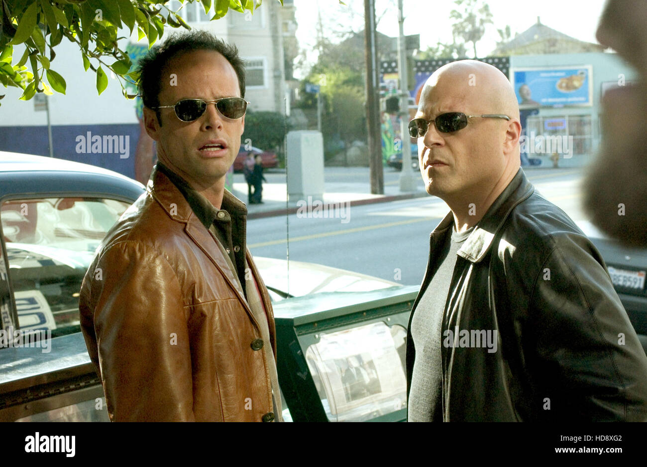Schild, Walton Goggins, Michael Chiklis (Staffel 4), 2002-08, Foto: Prashant Gupta / TM und Copyright © 20th Century Fox Stockfoto