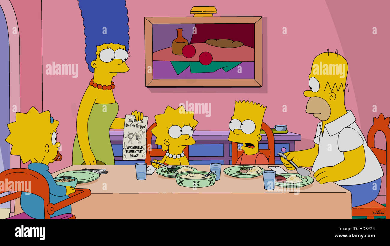 DIE SIMPSONS (v.l.): Maggie Simpson, Marge Simpson, Lisa Simpson, Bart