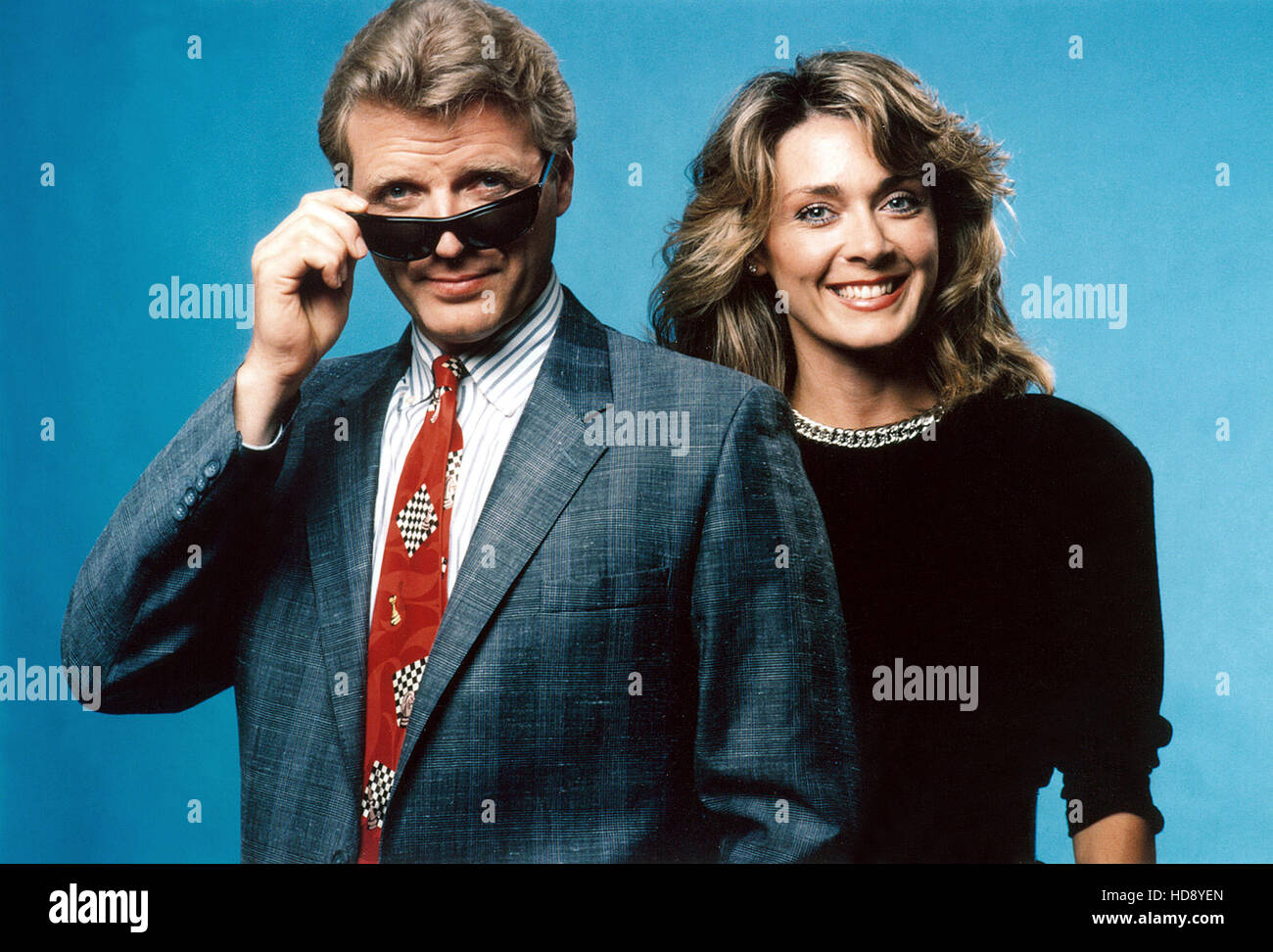 SLEDGE HAMMER, David Rasche, Anne Marie Martin, 1986-1988, (c) ABC/Courtesy  Everett Collection Stockfotografie - Alamy