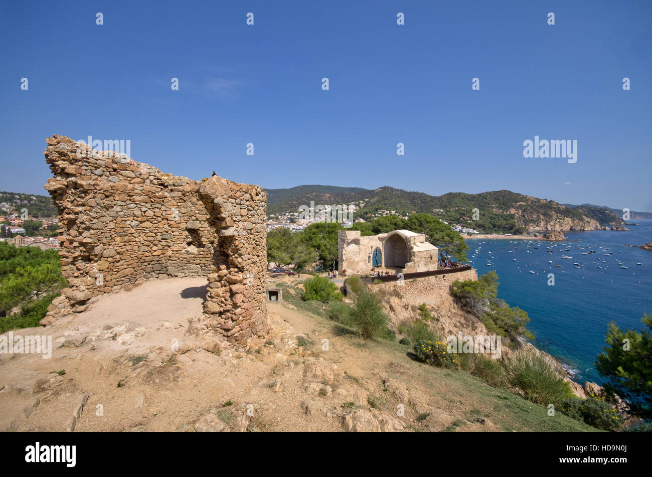 Tossa de Mar Stockfoto