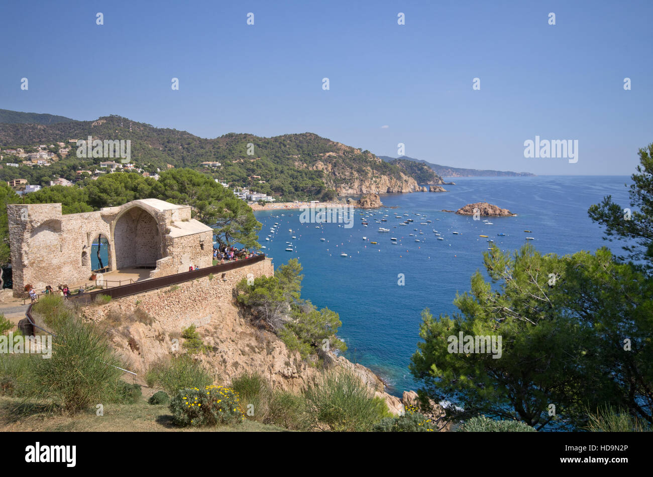 Tossa de Mar Stockfoto