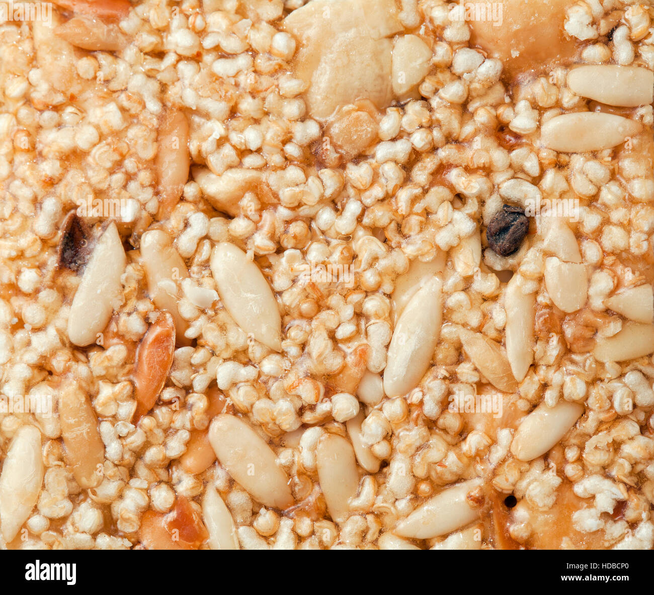 Indische süße spröde mit Sesam, Nahaufnahme Stockfoto