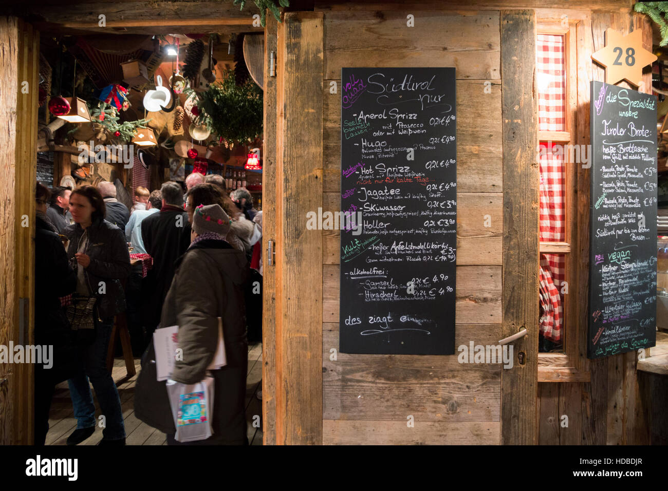 Weihnachtsmarkt in Köln Stockfoto