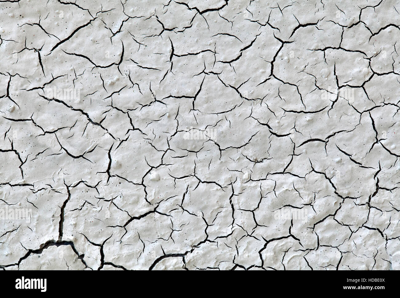 Gerissenen Putz an der Wand, Makroaufnahme Stockfoto Gerissenen Putz an der Wand, Makroaufnahme Stockfoto