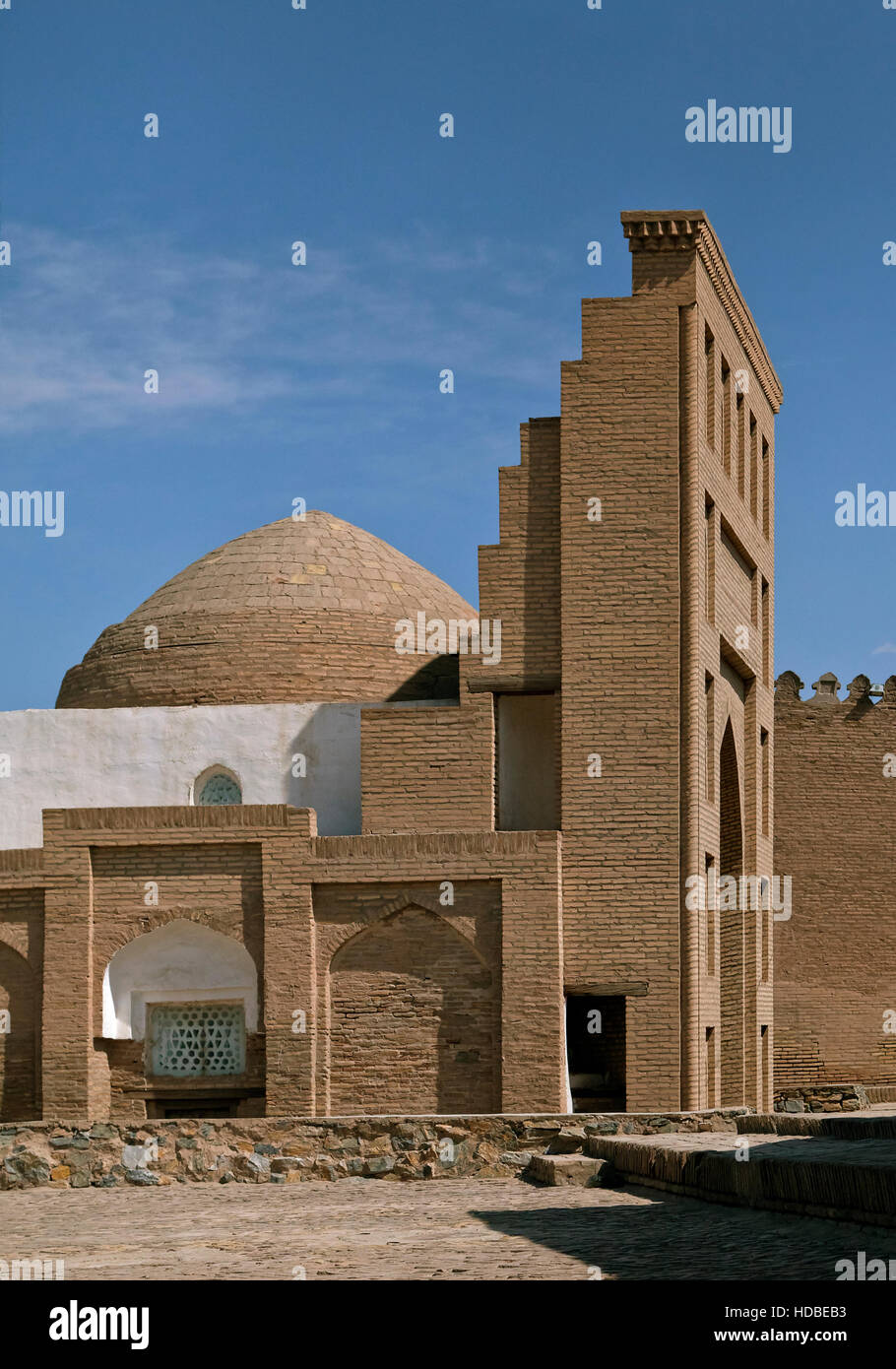 Moschee in der Altstadt in Chiwa, Usbekistan Stockfoto