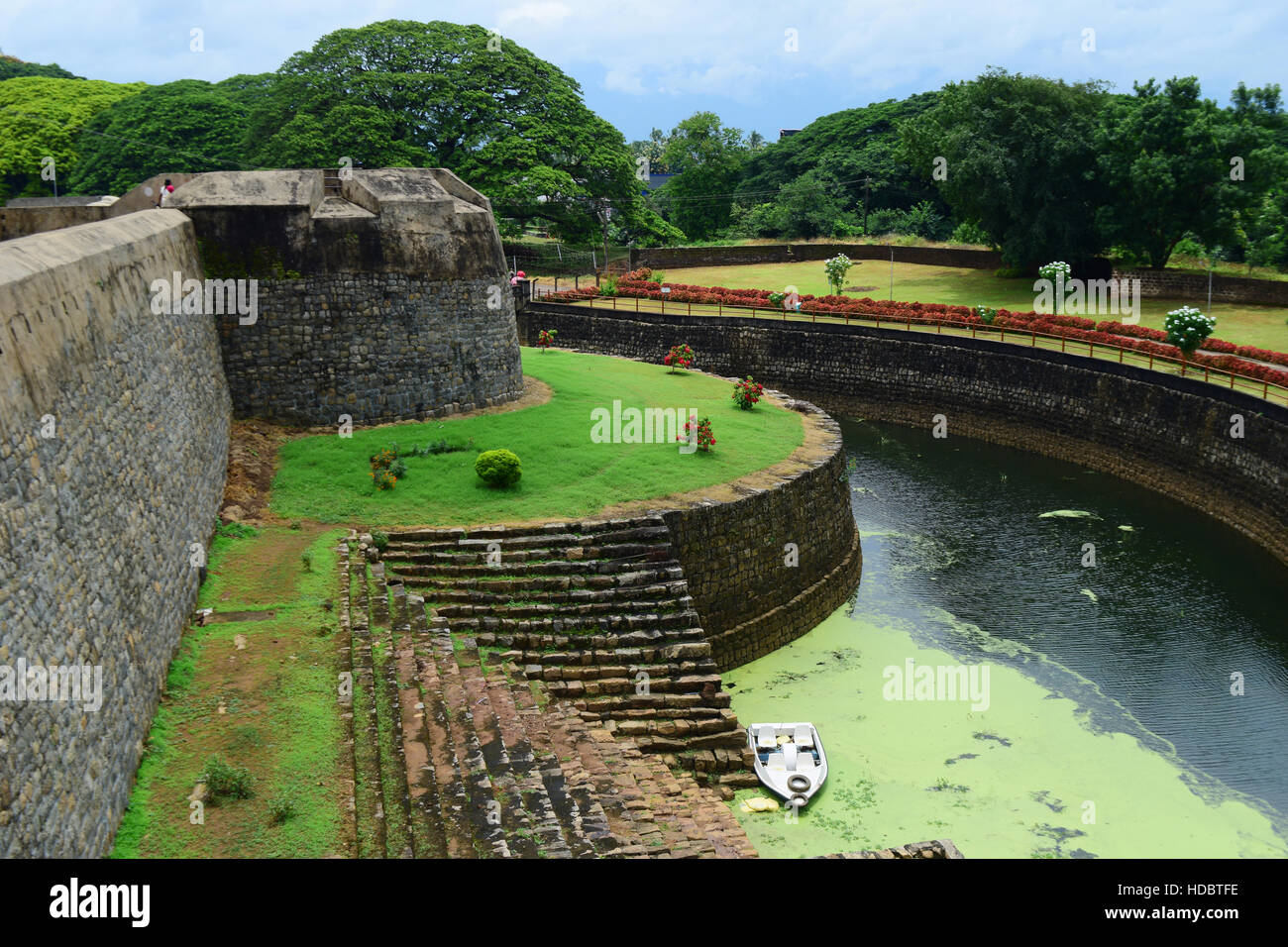 Palakkad Fort Kerala Indien Stockfoto