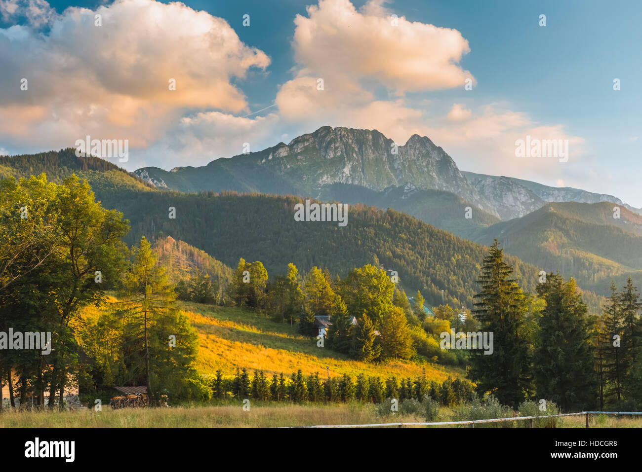 Hohe Tatra-Nationalpark in Zakopane Stockfoto