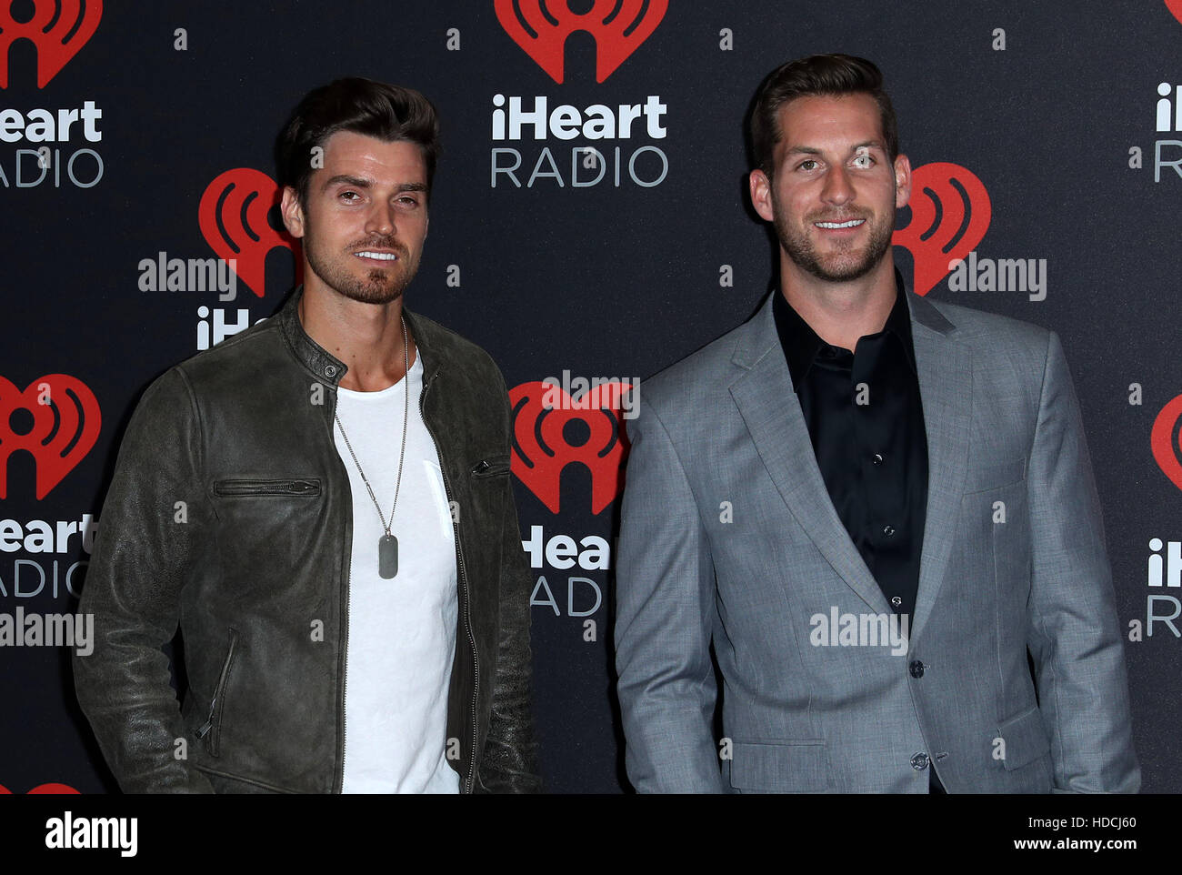 iHeartRadio Musikfestival Freitag, den 23. September, T-Mobile Arena Las Vegas Featuring: Luke Pell, Chase McNary wo: Las Vegas, Nevada, USA bei: 23 Sep 2016 Stockfoto