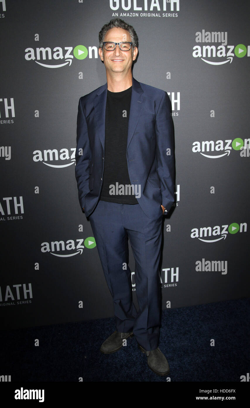 Amazon Red Carpet Premiere Screening des ursprünglichen Drama-Serie "Goliath" statt in The London West Hollywood mit Beverly Hills: Larry Trilling wo: Los Angeles, California, Vereinigte Staaten von Amerika als: 30 Sep 2016 Stockfoto