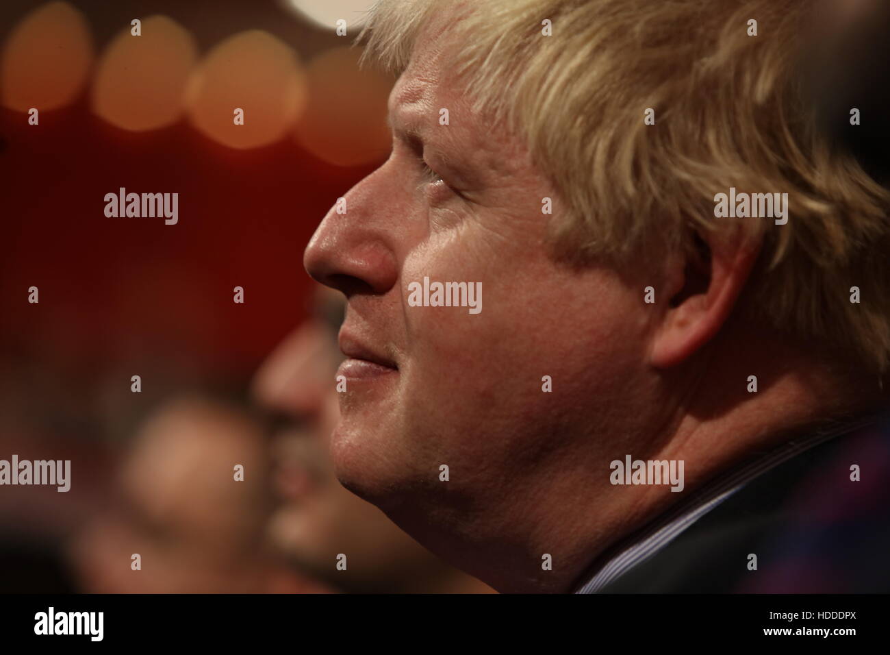 Konservative Partei Konferenz 2016 in Birmingham mit: Boris Johnson wo: Birmingham, Vereinigtes Königreich bei: 3. Oktober 2016 Stockfoto