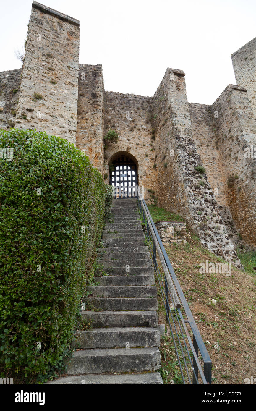 Château De La Madeleine, Chevreuse, Yvelines Abteilung, Region Île-de-France, Frankreich. Stockfoto