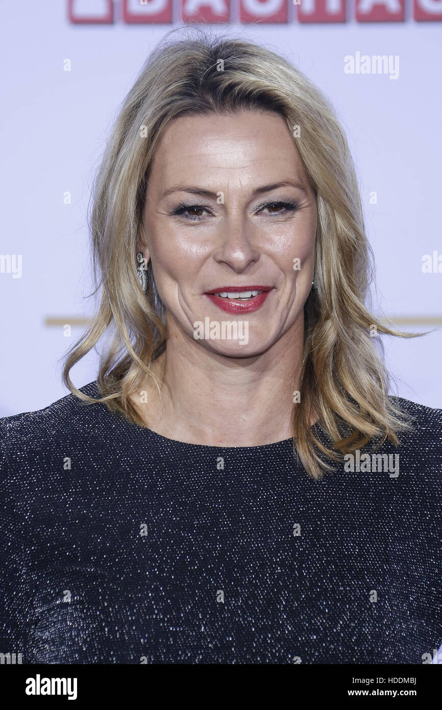 Prominenten Besuch Deutscher Radiopreis 2016 im Schuppen 52 Featuring: Anja Reschke wo: Hamburg, Deutschland: 7. Oktober 2016 Stockfoto