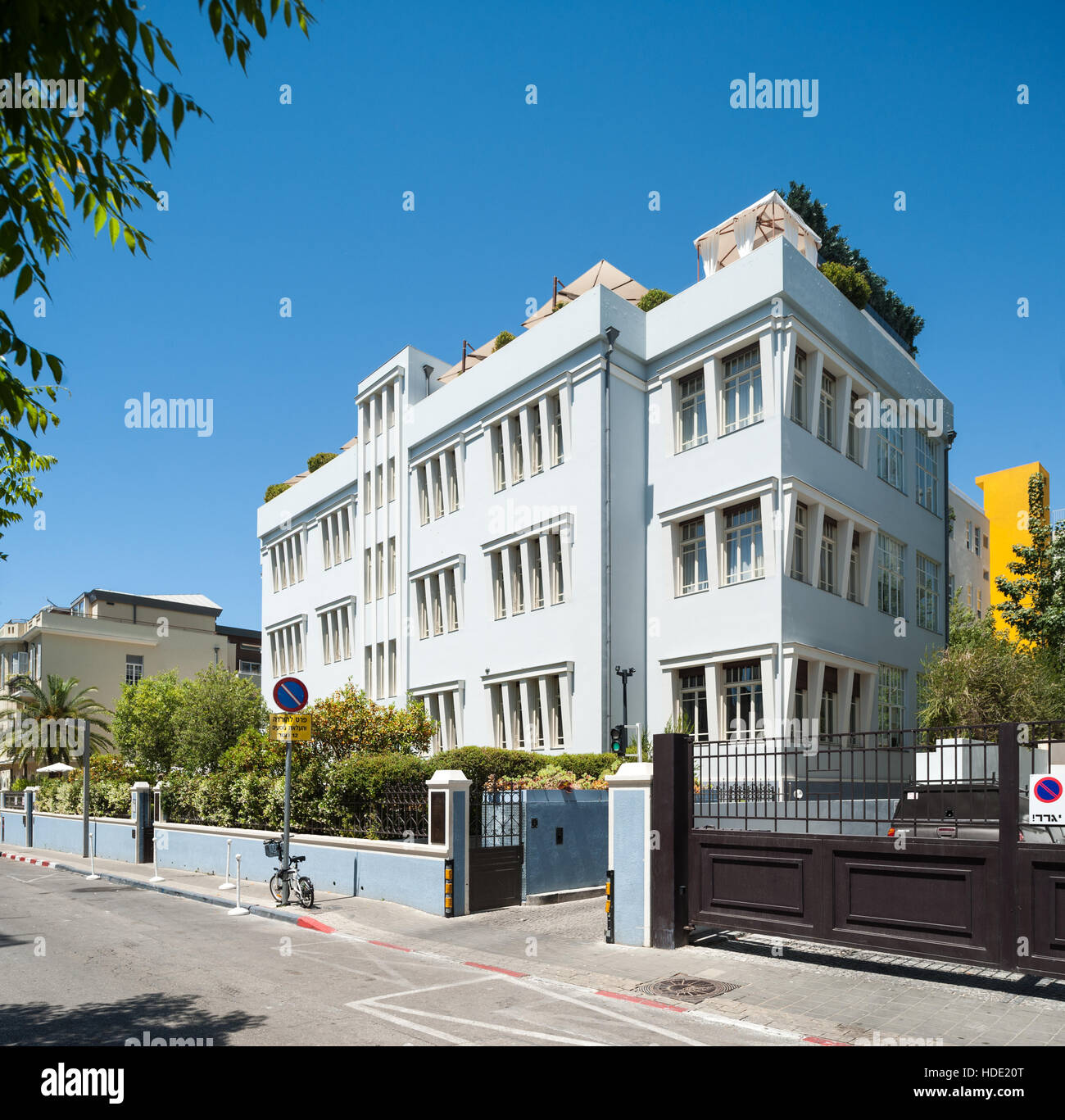 Israel, das Norman Tel Aviv - Boutique-hotel Stockfoto