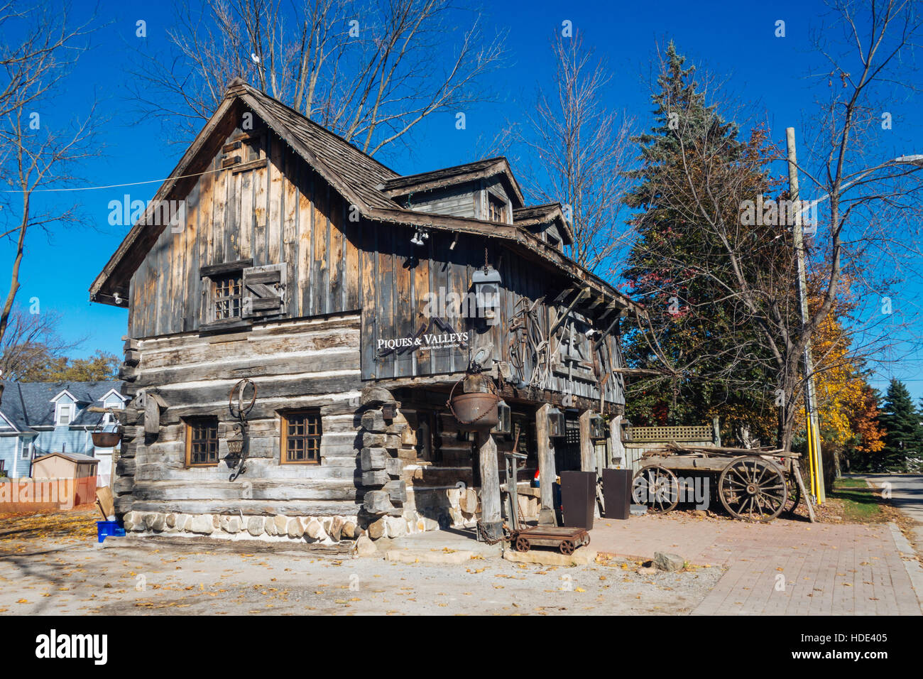 Ingo Ontario alten Landhaus Stockfoto