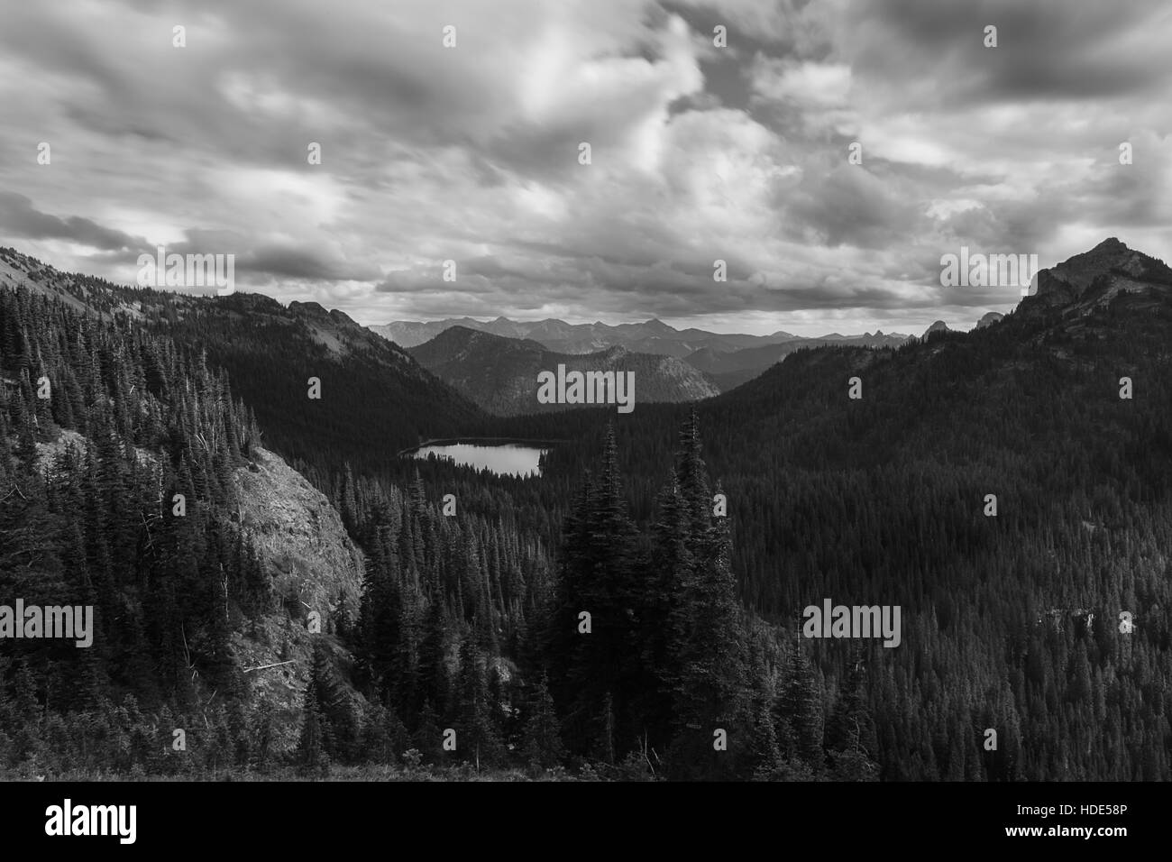 Berge in Washington Stockfoto
