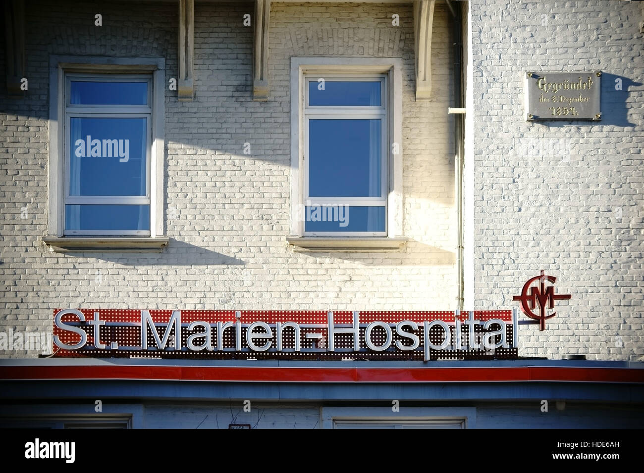St. Marien Hospital Köln Stockfoto