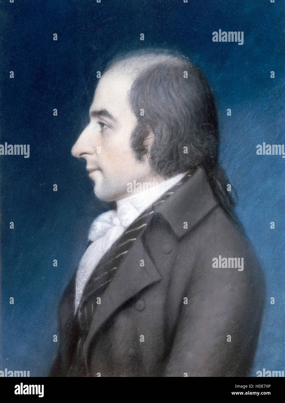 Albert Gallatin, Abraham Alfonse Albert Gallatin, ein schweizerisch-amerikanische Politiker, Diplomat, Ethnologe und Linguist. Stockfoto