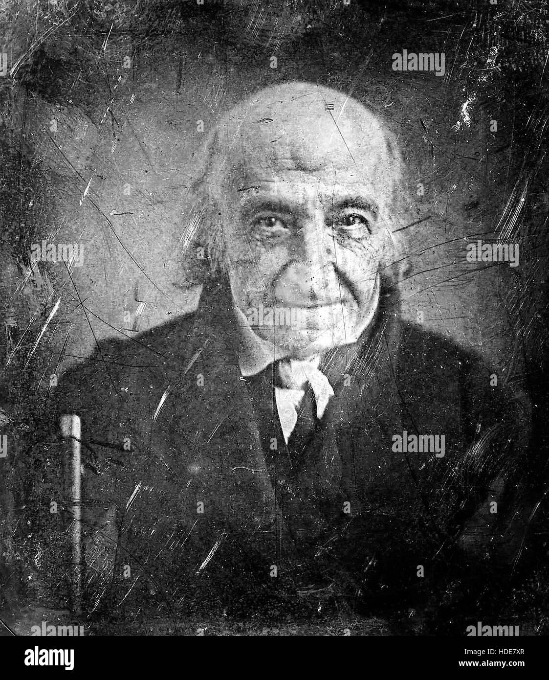 Albert Gallatin, Abraham Alfonse Albert Gallatin, ein schweizerisch-amerikanische Politiker, Diplomat, Ethnologe und Linguist. Stockfoto