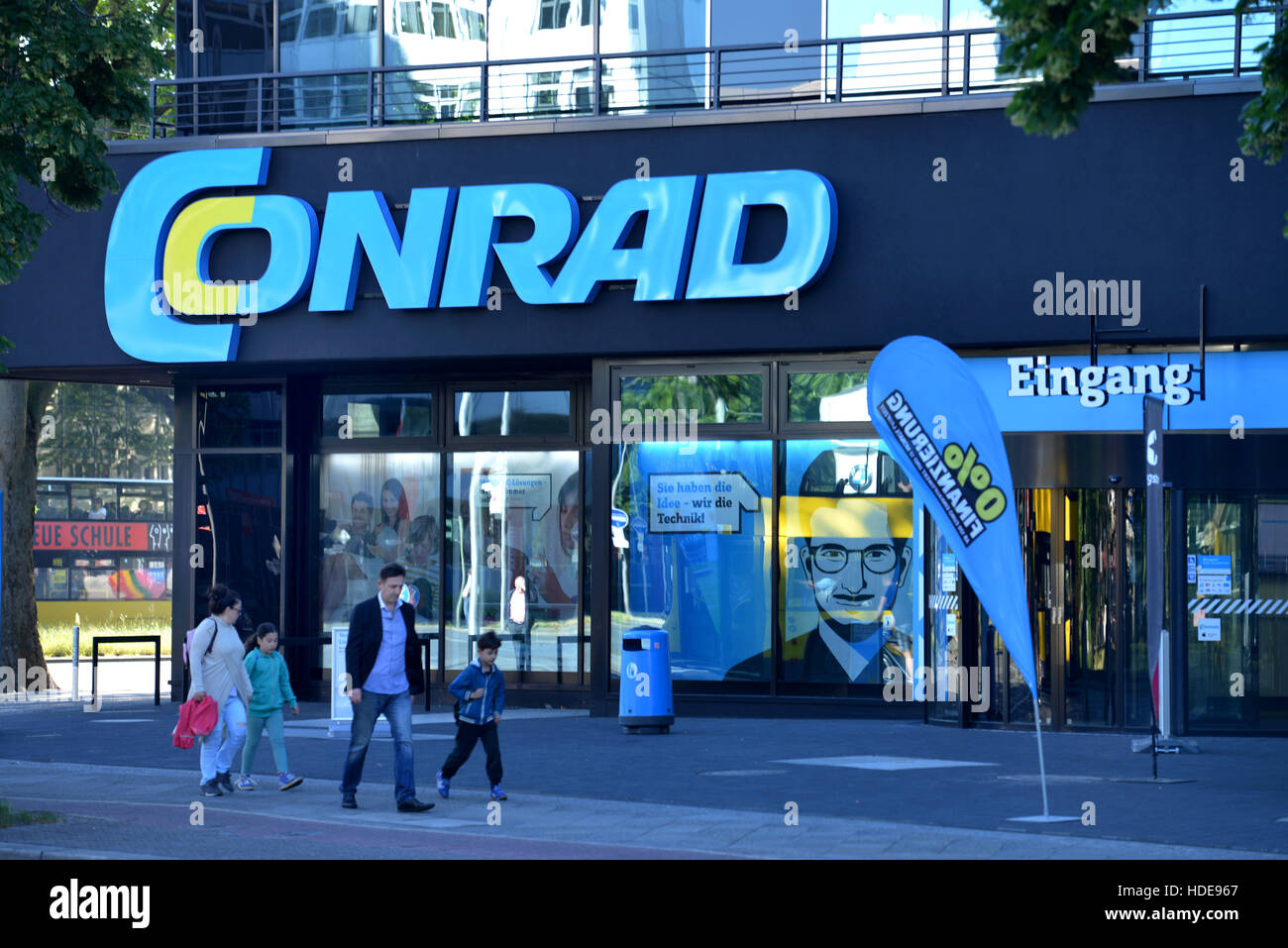 Conrad Electronic, Martin-Luther-Straße, Schöneberg, Berlin, Deutschland Stockfoto