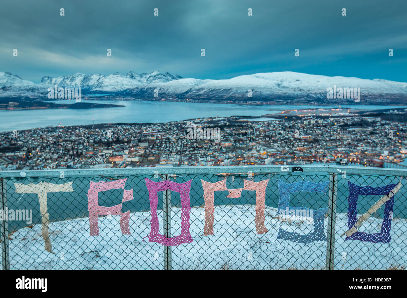 Tromsø, Norwegen Stockfoto