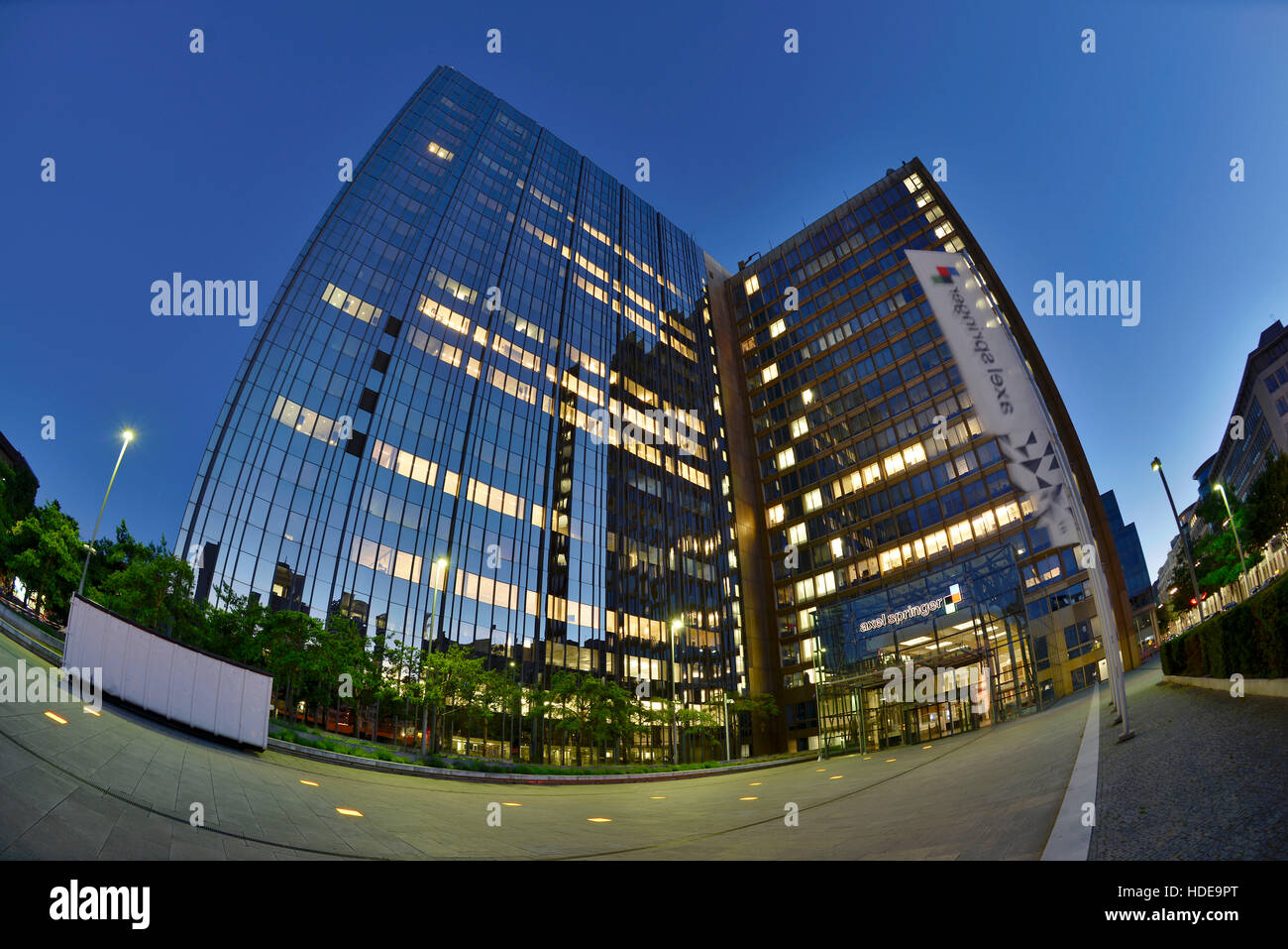 Axel-Springer-Verlag, Axel-Springer-Straße, Kreuzberg, Berlin, Deutschland Stockfoto