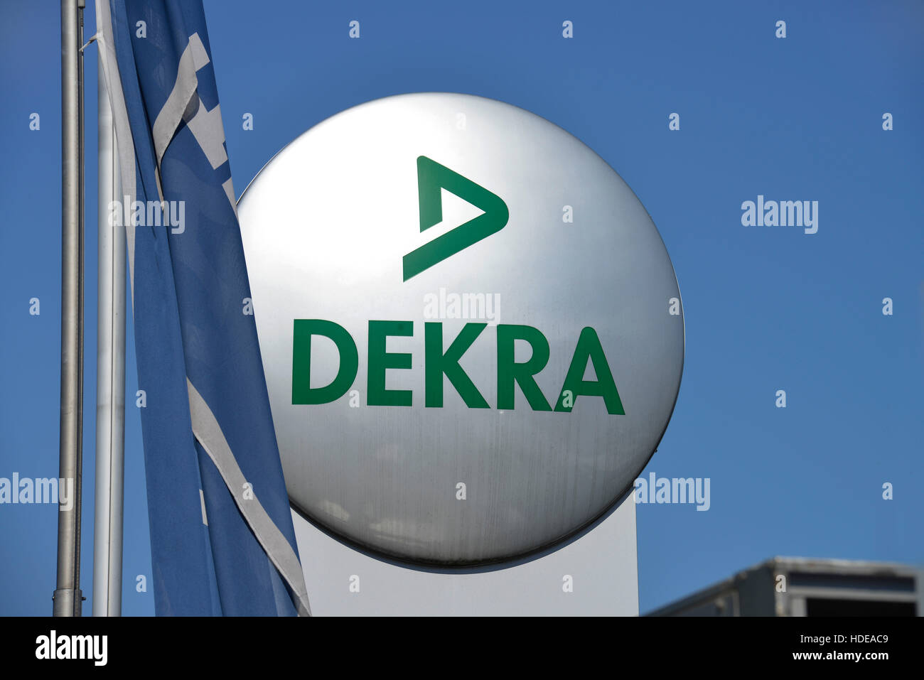 DEKRA, Brunsbuetteler Damm, Spandau, Berlin, Deutschland Stockfoto