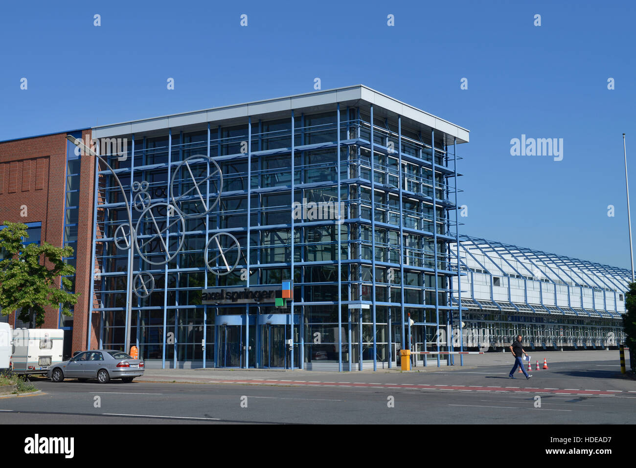 Druckerei, Axel Springer, Brunsbuetteler Damm, Spandau, Berlin, Deutschland Stockfoto