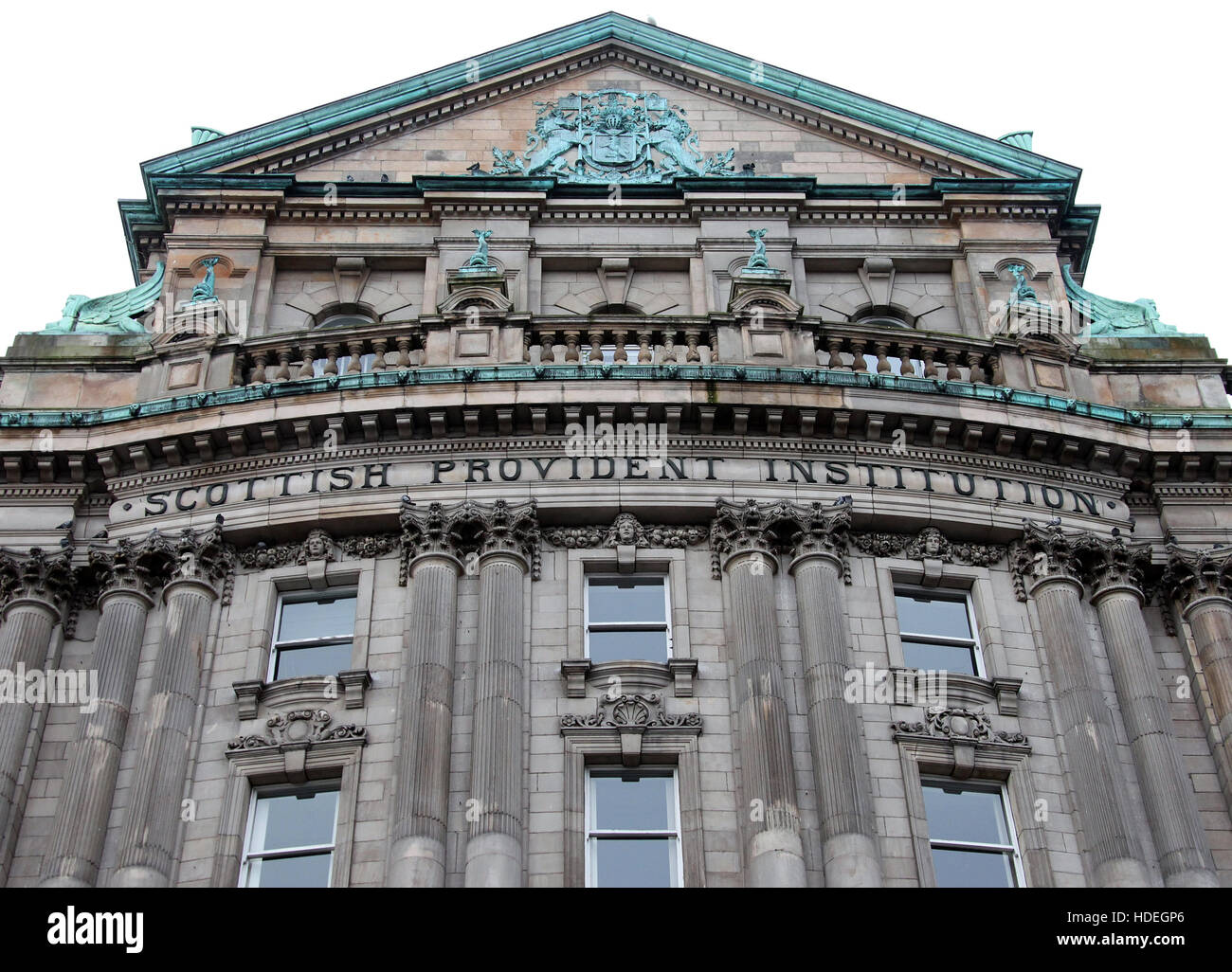 Scottish Provident Institutionenaufbau in Belfast Stockfoto