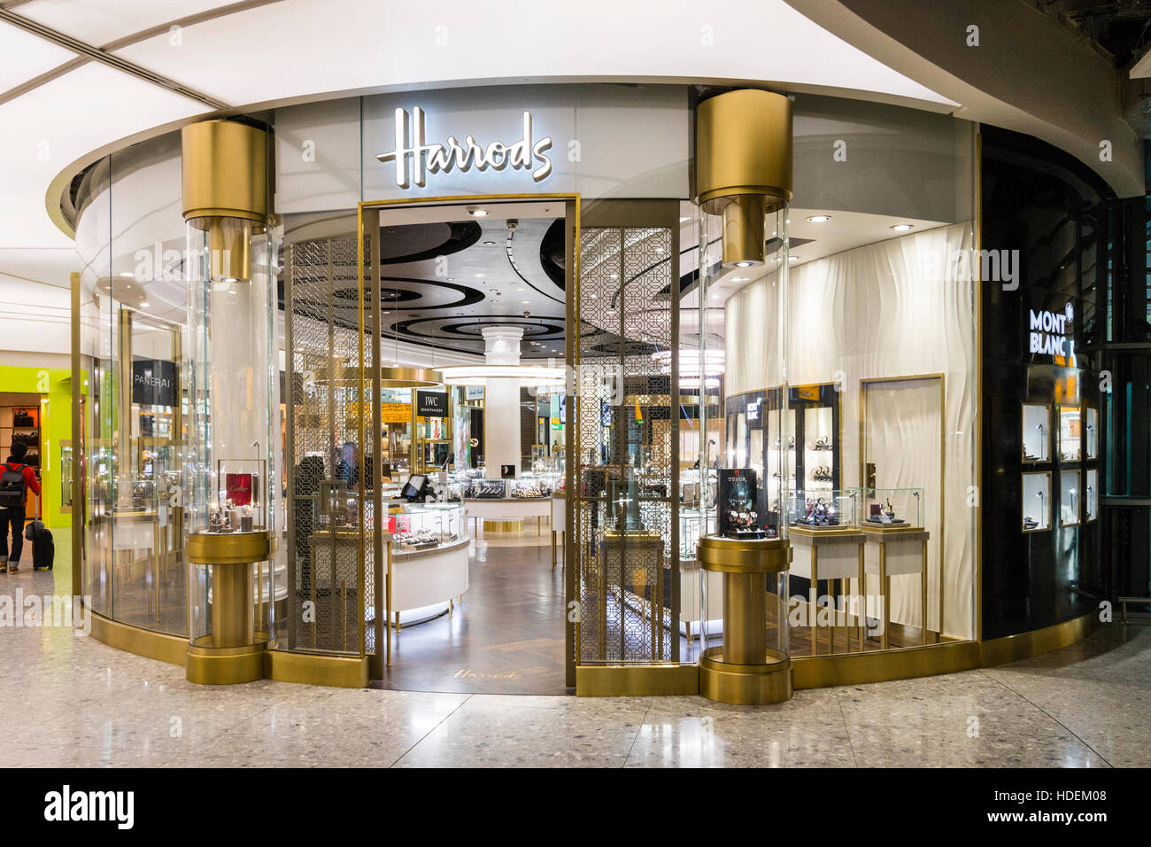 England, London, Heathrow Flughafen, Terminal 2. Departure Lounge