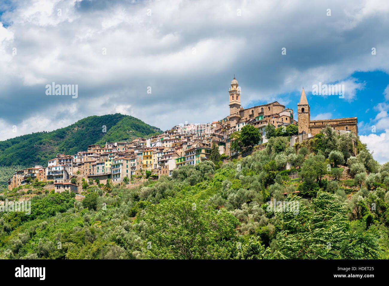 Dorf Isolalunga Italien Stockfoto