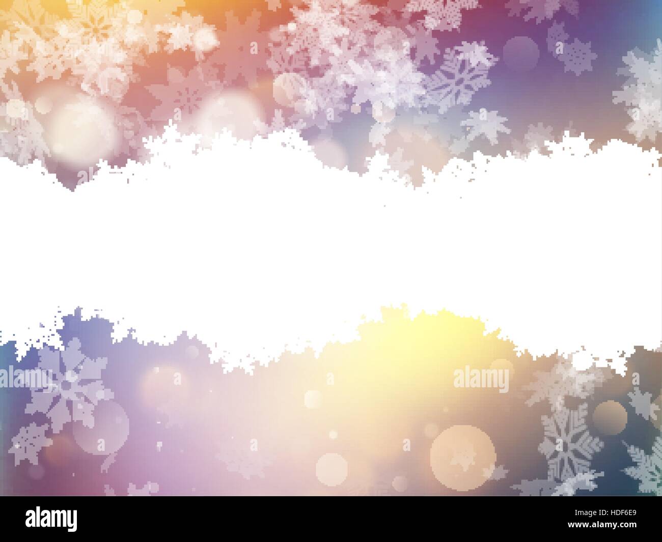 Abstrakte Weihnachtsbeleuchtung auf Hintergrund. EPS 10 Stock Vektor