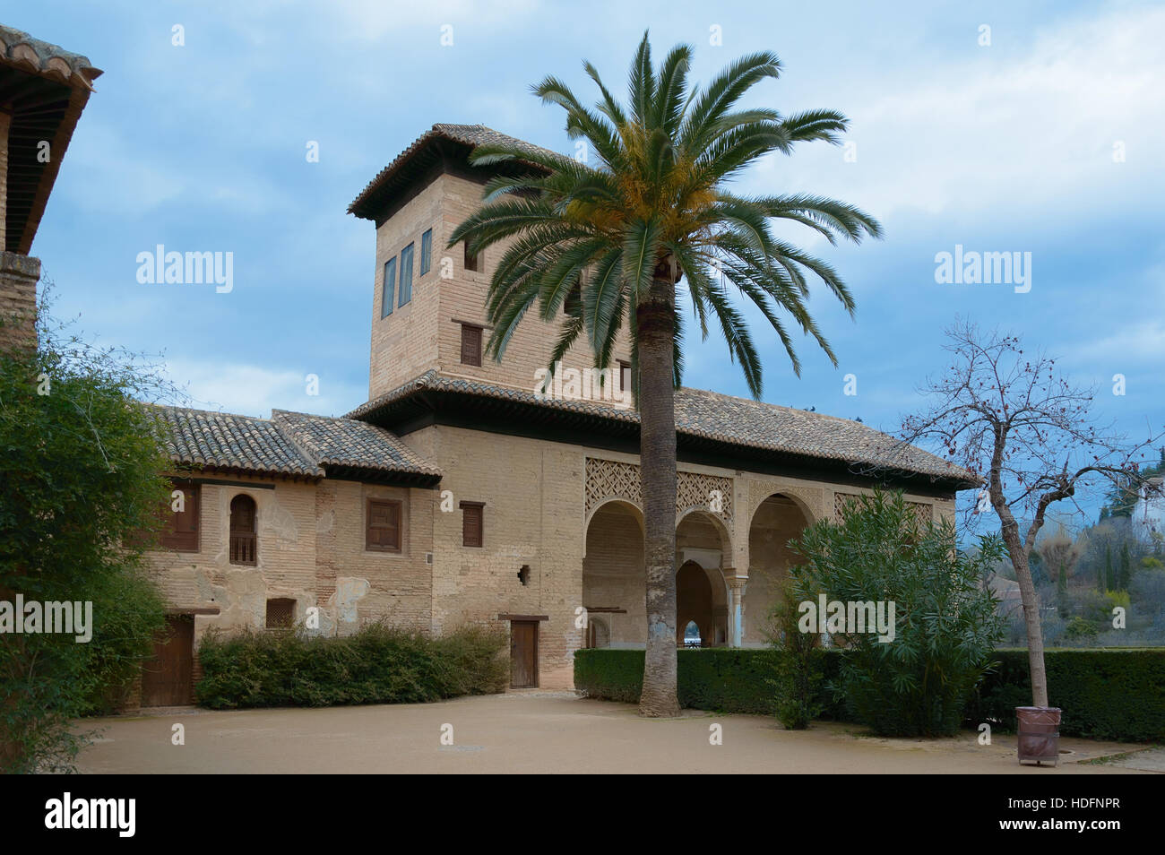 Partal Palastes in der Royal komplexe la Alhambra in Granada, Spanien Stockfoto