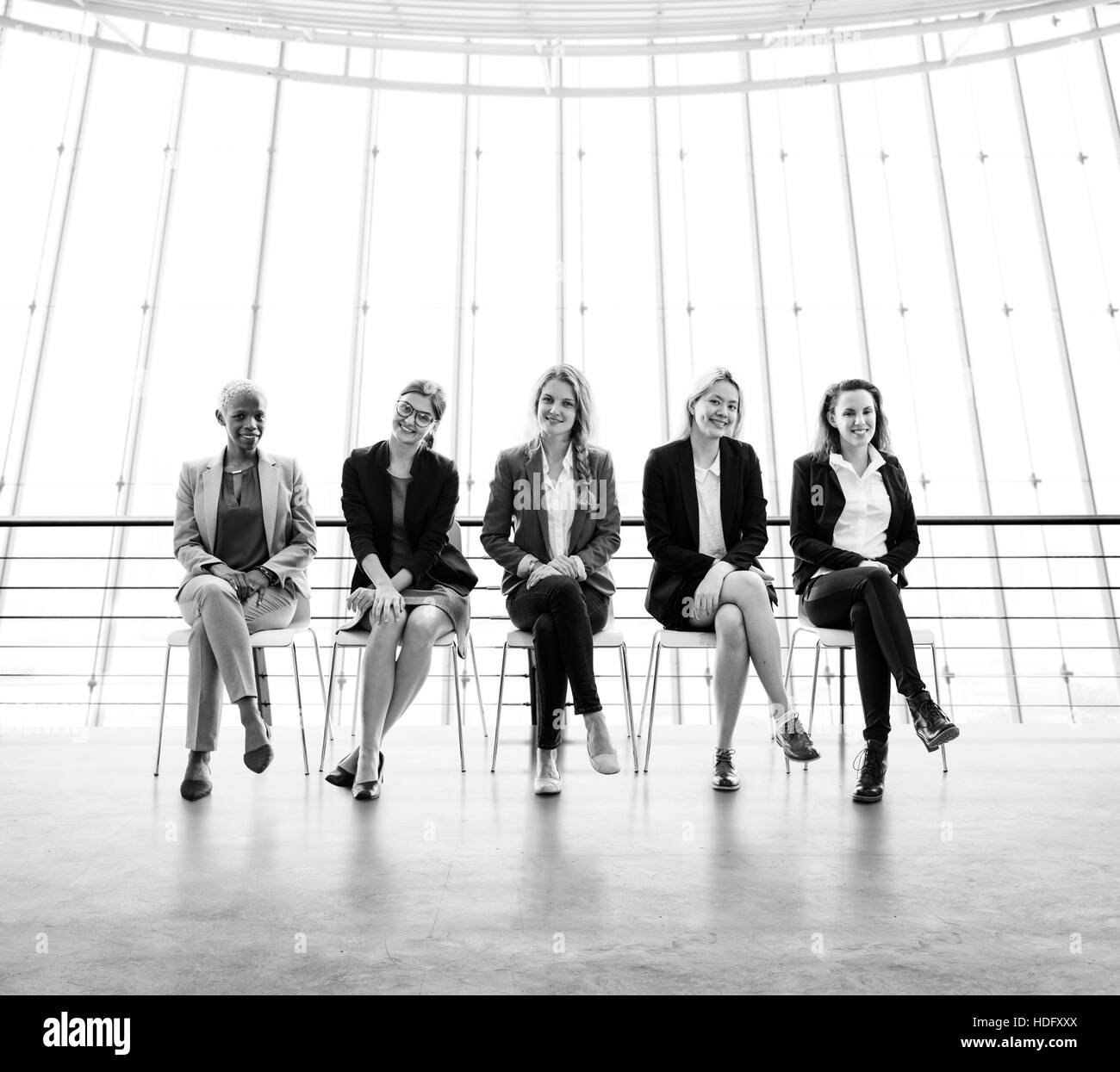 Geschäftsfrauen Teamwork zusammen Fachberuf Konzept Stockfoto
