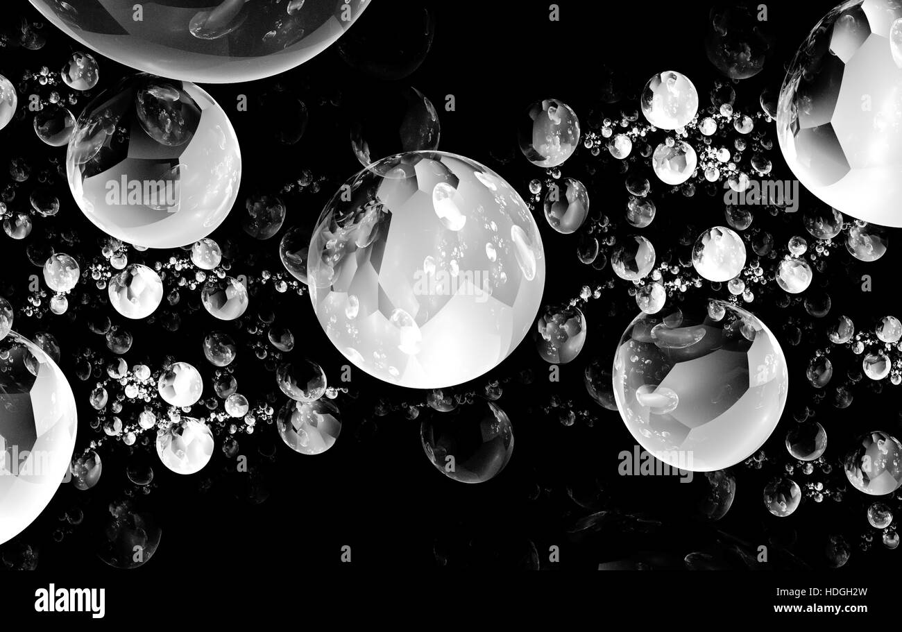Abstrakte Kunst Kugeln Hintergrund Wallpaper Hintergrund Farbe Stockfotografie Alamy