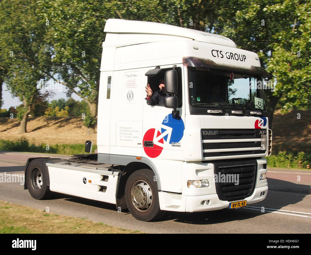 DAF XF, CTS Group, Truckrun 2016 pic5 Stockfoto